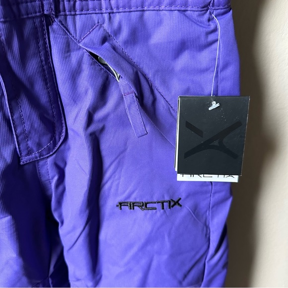 New Arctix limitless snow bibs snow pants purple - Picture 6 of 8
